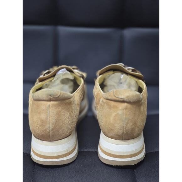 SoftWaves Cadie Beige Leather Slip On Arch Support Platform Shoes EU39 US8 - Picture 5 of 6